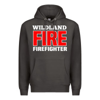 Smoke wildland fire rescue department firefighters firemen uniform Premium Hoodie - linhVisuals
