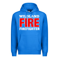 True Royal wildland fire rescue department firefighters firemen uniform Premium Hoodie - linhVisuals