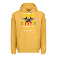 Mustard proud vietnam veteran son gifts raised by my hero veteran day Premium Hoodie - linhVisuals