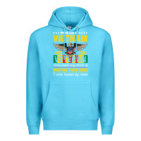 Ocean Blue proud vietnam veteran son gifts raised by my hero veteran day Premium Hoodie - linhVisuals