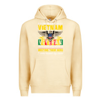 Pina Colada proud vietnam veteran son gifts raised by my hero veteran day Premium Hoodie - linhVisuals