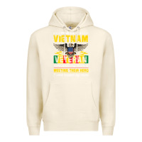 Tofu proud vietnam veteran son gifts raised by my hero veteran day Premium Hoodie - linhVisuals