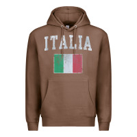 Chestnut vintage italia italian flag italy italiano Premium Hoodie - linhVisuals