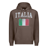 Coffee vintage italia italian flag italy italiano Premium Hoodie - linhVisuals