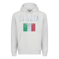 Dove Grey vintage italia italian flag italy italiano Premium Hoodie - linhVisuals
