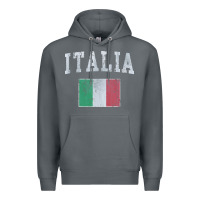 Rock vintage italia italian flag italy italiano Premium Hoodie - linhVisuals