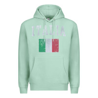 Seafoam vintage italia italian flag italy italiano Premium Hoodie - linhVisuals