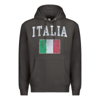 Smoke vintage italia italian flag italy italiano Premium Hoodie - linhVisuals