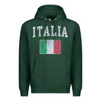 Sports Green vintage italia italian flag italy italiano Premium Hoodie - linhVisuals