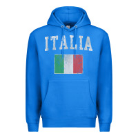 True Royal vintage italia italian flag italy italiano Premium Hoodie - linhVisuals