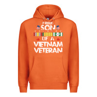 Carrot proud son of a vietnam veteran father's day Premium Hoodie - linhVisuals