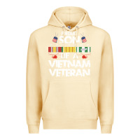 Pina Colada proud son of a vietnam veteran father's day Premium Hoodie - linhVisuals