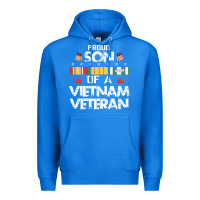 True Royal proud son of a vietnam veteran father's day Premium Hoodie - linhVisuals