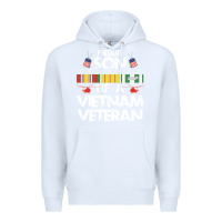 White proud son of a vietnam veteran father's day Premium Hoodie - linhVisuals