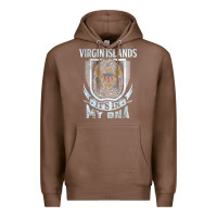 Chestnut virgin islands virgin islander Premium Hoodie - linhVisuals