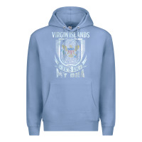 Colony Blue virgin islands virgin islander Premium Hoodie - linhVisuals