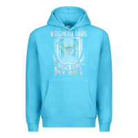 Ocean Blue virgin islands virgin islander Premium Hoodie - linhVisuals