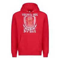 Red virgin islands virgin islander Premium Hoodie - linhVisuals