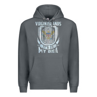 Rock virgin islands virgin islander Premium Hoodie - linhVisuals