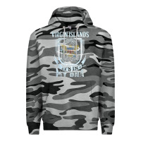 Slate Camo virgin islands virgin islander Premium Hoodie - linhVisuals