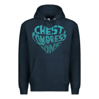 Navy doctor mike merch chest compressions Premium Hoodie - linhVisuals