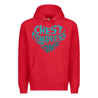 Red doctor mike merch chest compressions Premium Hoodie - linhVisuals