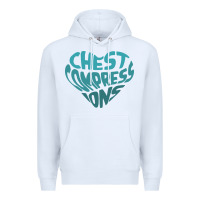 White doctor mike merch chest compressions Premium Hoodie - linhVisuals