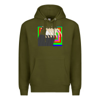 Army Green sweet bro and hella jeff car 43724221 Premium Hoodie - linhVisuals