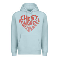 Blue Mist doctor mike merch chest compressions Premium Hoodie - linhVisuals