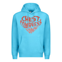 Ocean Blue doctor mike merch chest compressions Premium Hoodie - linhVisuals