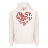 Pale Pink doctor mike merch chest compressions Premium Hoodie - linhVisuals