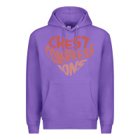 Purple doctor mike merch chest compressions Premium Hoodie - linhVisuals