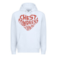 White doctor mike merch chest compressions Premium Hoodie - linhVisuals