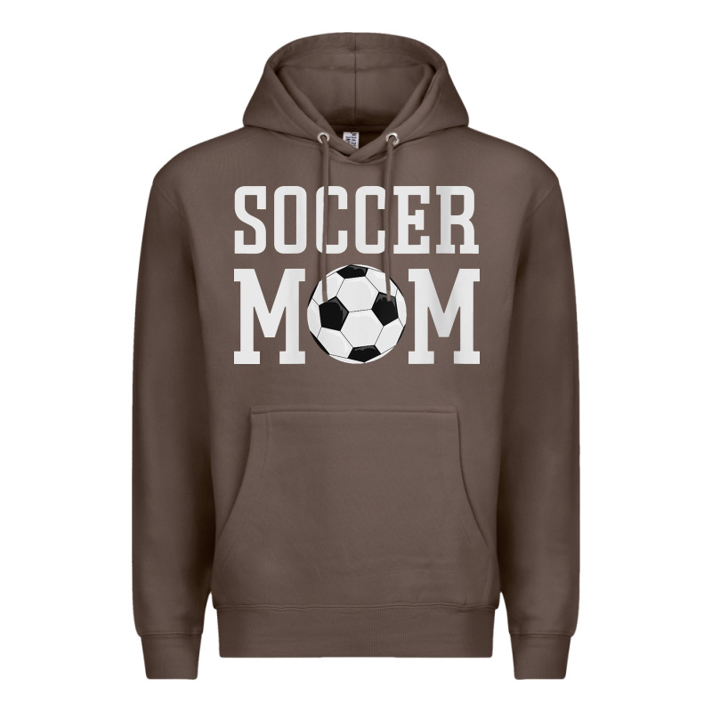 Womens Soccer Mama Soccer Mom Premium Hoodie by linhVisuals | Teevron