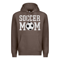 Coffee womens soccer mama soccer mom Premium Hoodie - linhVisuals