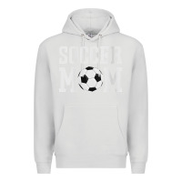 Dove Grey womens soccer mama soccer mom Premium Hoodie - linhVisuals