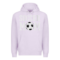 Lilac womens soccer mama soccer mom Premium Hoodie - linhVisuals