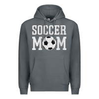 Rock womens soccer mama soccer mom Premium Hoodie - linhVisuals