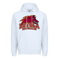 White loyola college prep Premium Hoodie - linhVisuals