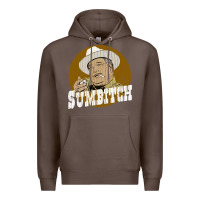 Coffee sumbitch distressed Premium Hoodie - linhVisuals