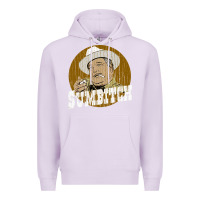 Lilac sumbitch distressed Premium Hoodie - linhVisuals