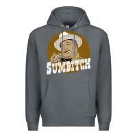 Rock sumbitch distressed Premium Hoodie - linhVisuals