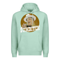 Seafoam sumbitch distressed Premium Hoodie - linhVisuals