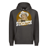 Smoke sumbitch distressed Premium Hoodie - linhVisuals