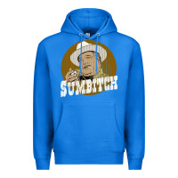 True Royal sumbitch distressed Premium Hoodie - linhVisuals
