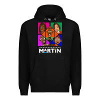 Black Martin TV Show Premium Hoodie - linhVisuals