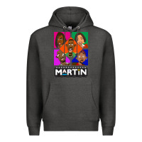 Charcoal Heather Martin TV Show Premium Hoodie - linhVisuals