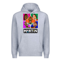 Heather Grey Martin TV Show Premium Hoodie - linhVisuals