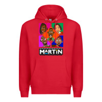 Red Martin TV Show Premium Hoodie - linhVisuals