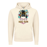 Vintage Artic nail tech life messy bun Vintage Hoodie - BarkalooDesign